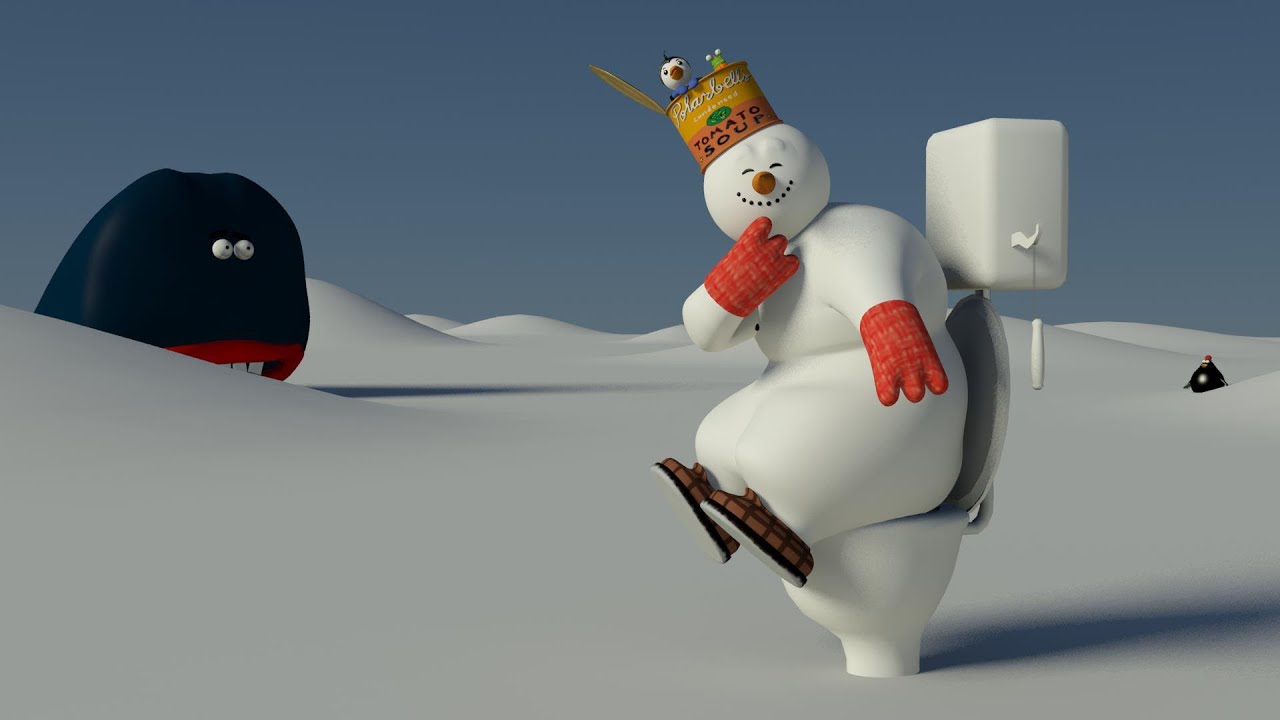 Albi the Snowman ⛄ Episode 8 🚽 A Toilet