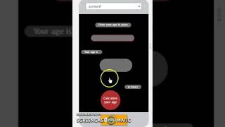 Age calculator app