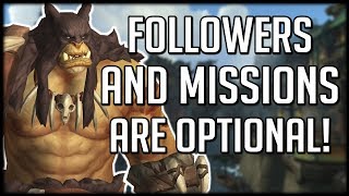 BFA FOLLOWERS AND MISSIONS OPTIONAL | WoW Battle for Azeroth