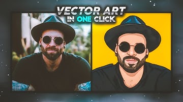 Make Vector Art In Just One Click!👌🏻🔥 | By MS TIPS AND TRICKS!