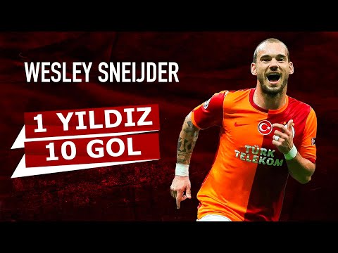 1 Yıldız 10 Gol - Wesley Sneijder'in En Güzel 10 Golü