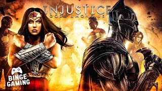 Injustice: Gods Among Us - All Cutscenes Game Movie (4K ULTRA HD)
