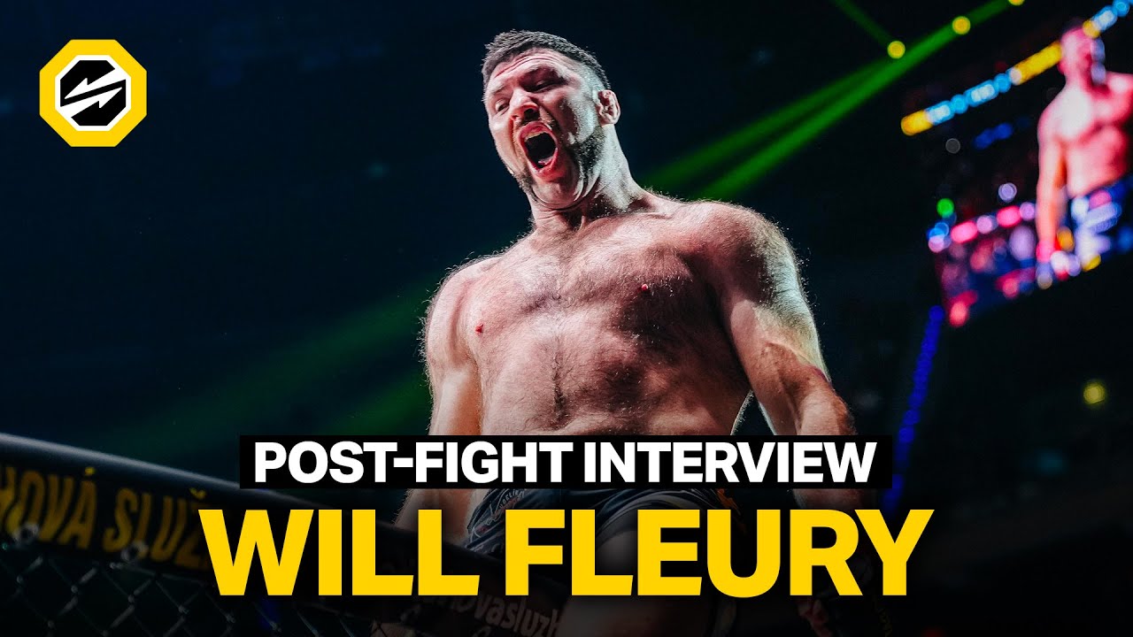 WILL FLEURY | Post-fight Interview | OKTAGON 81