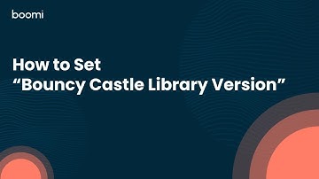 How to Set  “Bouncy Castle Library Version” and the General Usage mp4