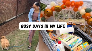 DAYS IN MY LIFE | run errands with me, baby shower, and more!