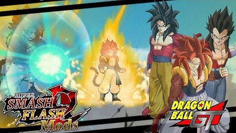 SSF2 MODS [v0.9B] Super Saiyan 4 Gogeta Release!!!