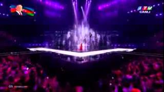 Dilara Kazimova   Start A Fire Azerbaijan 2014 LIVE Eurovision Final Resimi