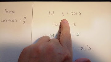 No Nonsense Proof of arctan + arccot = pi/2