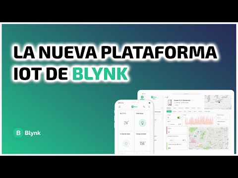 Video: Configurar Blynk: 5 pasos Video: Configurar Blynk: 5 pasos