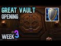 FINALLY 4-Set & Myth Trinket WOW | Vault Opening - Week 3