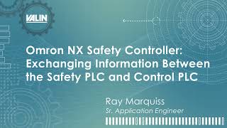Omron NX Safety Controller  Exchanging Information Between the Safety PLC and Control PLC