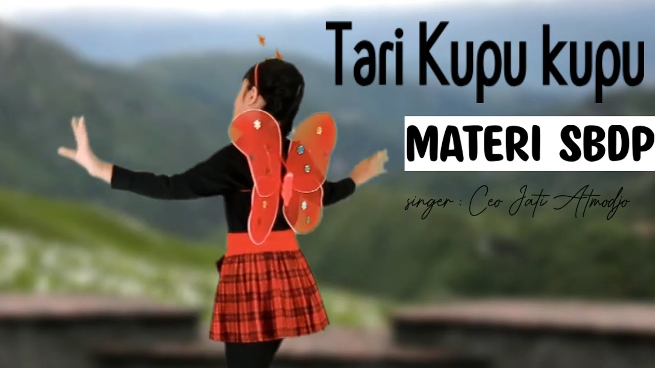 Gerak dan lagu Kupu kupu yang Lucu || Tari kupu kupu yang Lucu || Ceo Jati Atmodjo