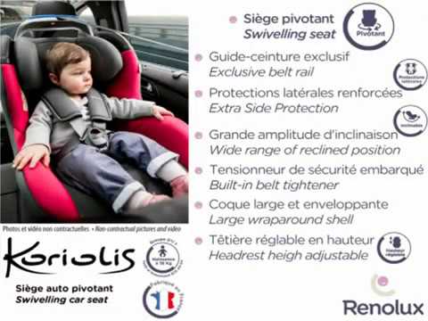 Installation Du Koriolis Siege Auto Pivotant Groupe0 1 Renolux Youtube