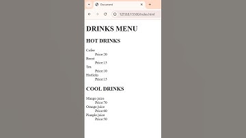 HTML dl, dt  and dd  tags