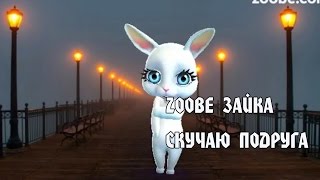 Zoobe Зайка, подруге, скучаю(