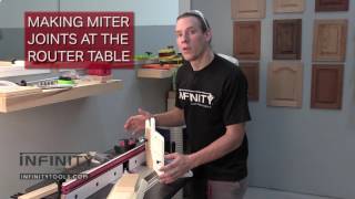 Infinity Cutting Tools - Miter Joints at the Router Table