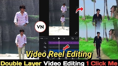 Trending Double Layer Video Editing In Vn Aap | Double Roll Video kaise Banaye | Vn Video Editor