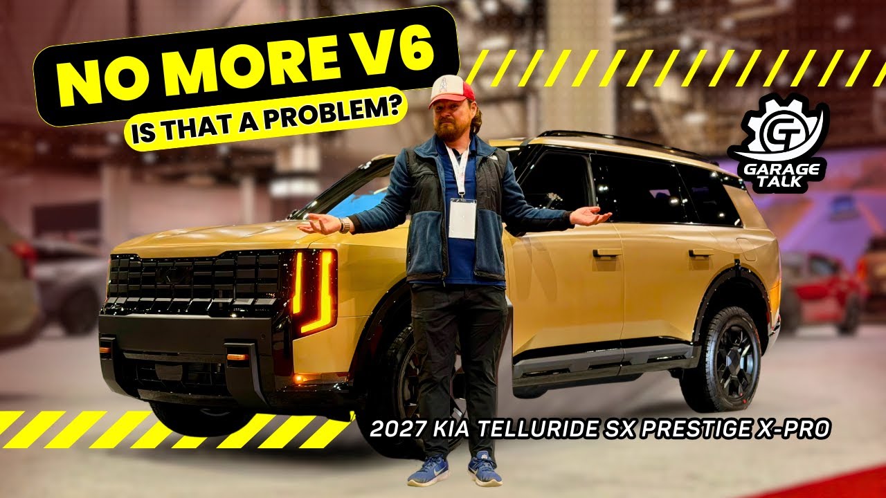 2027 Kia Telluride X-Pro SX-Prestige at the Houston Auto Show