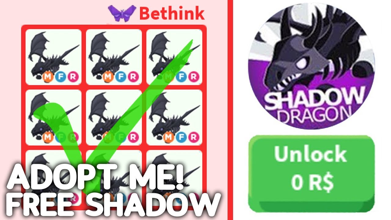 Adopt Me Free Mega Neon Shadow Dragons Rainbow Rattle Giveaway Youtube