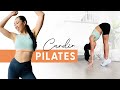 10 Minute Cardio Pilates Workout - burn fat + tone muscle, no jumping!