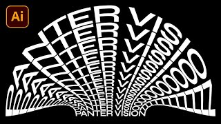 13 Kinetic Text Distortions in Illustrator