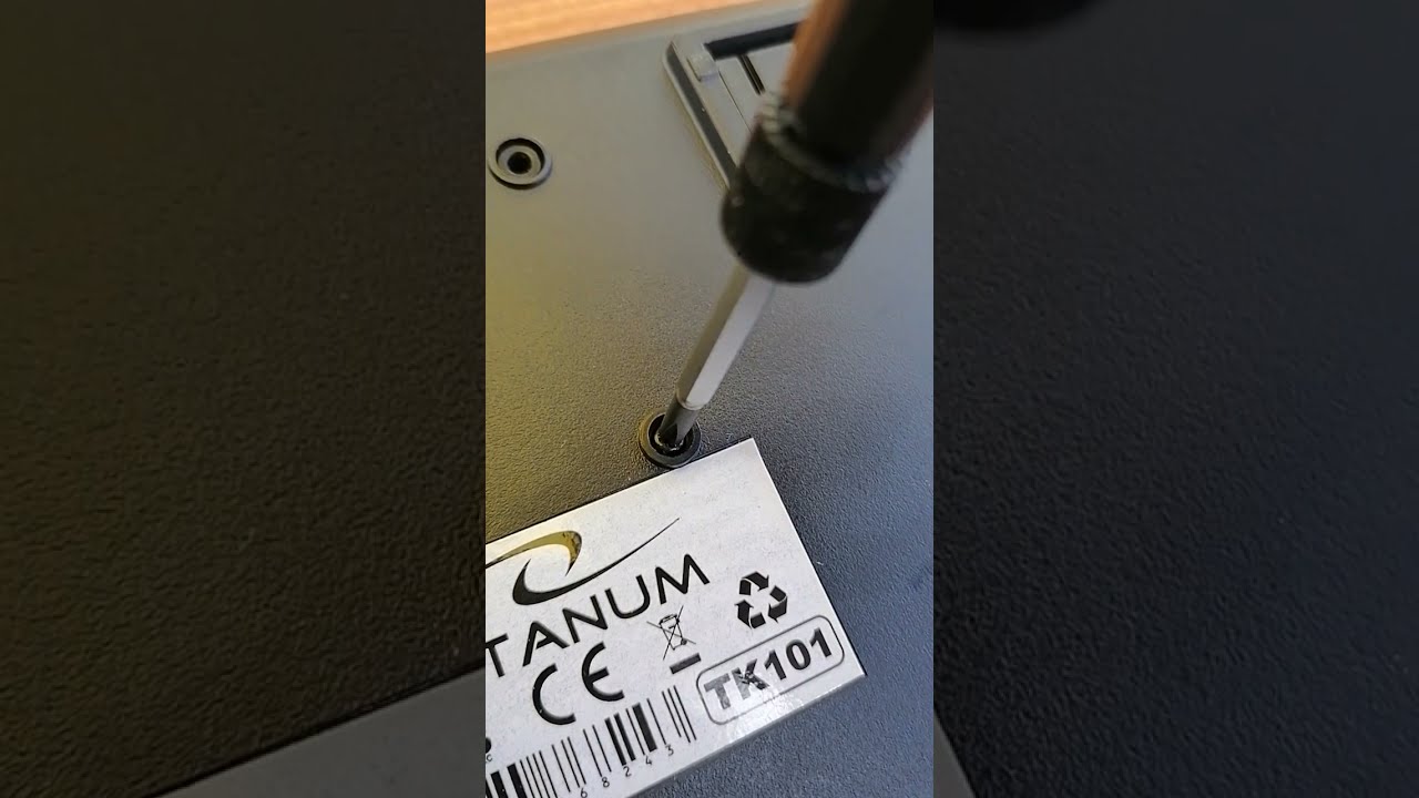 Cleaning an office membrane keyboard. YouTube