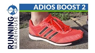 adidas adios boost running warehouse