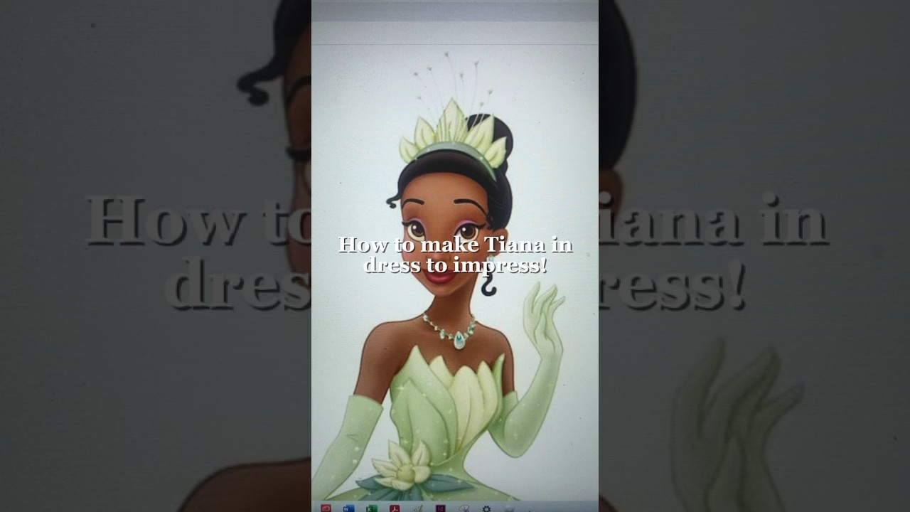 open lace back dress Princess Tiana Cutout Centerpiece  Birthday Decorations  Centerpieces  Cutouts