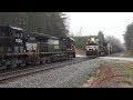 Stalling on the Hill: NS 798 & 52D meet at South Simpson