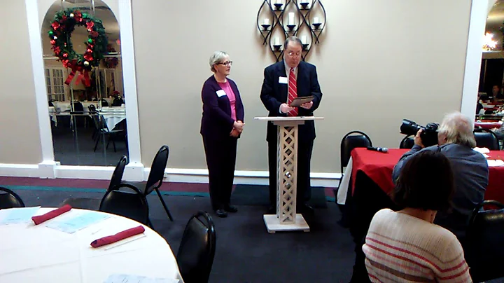 Beverly Pugh is named the Burlington Civitan's "Wo...