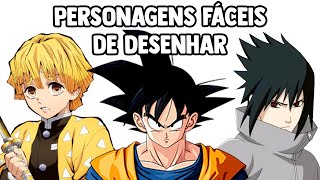PERSONAGENS DE MANGÁ E ANIME FÁCEIS DE DESENHAR - TODO MUNDO CONSEGUE screenshot 4