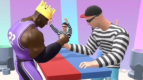 Muscle Rush Gameplay (iOS,Android) Walkthrough Part 1 | Levels 1 - 200