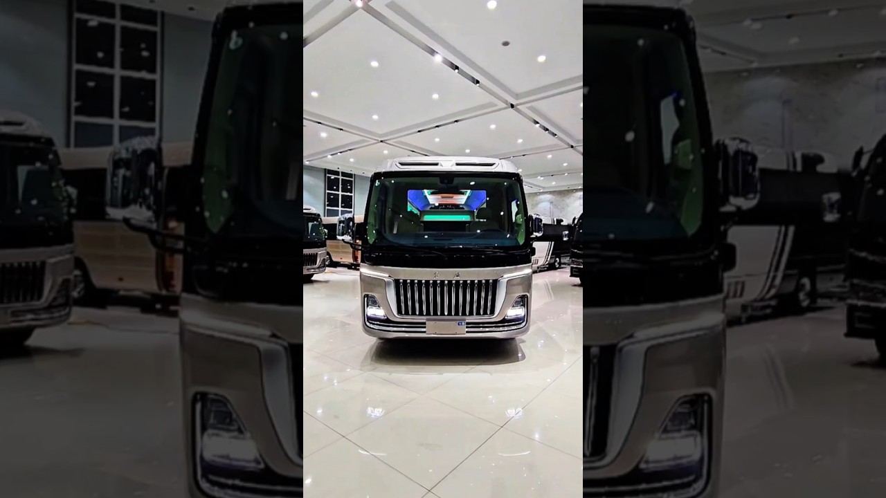 Grey 2025 HongQi Executive Luxurious Customized Bus 🔥❤️