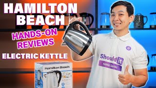 Hamilton Beach Stainless Steel Electric Kettle 40880 Review - Shouldit Kettle Series