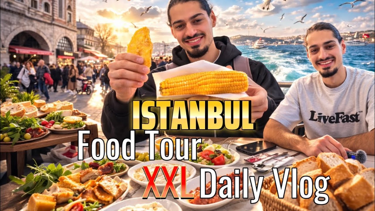 ISTANBUL Food Tour - XXL Daily Vlog