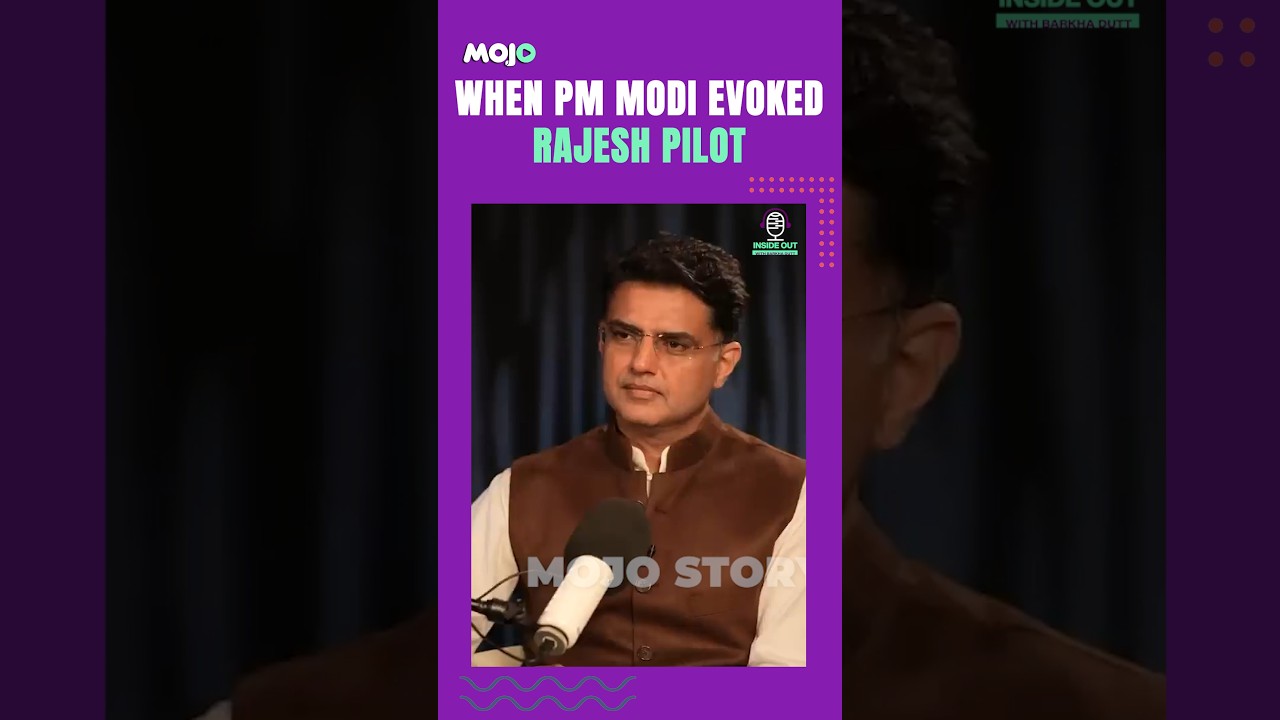 Watch Sachin Pilot's Reaction When PM Modi Evoked His Father, Rajesh Pilot | Barkha Dutt