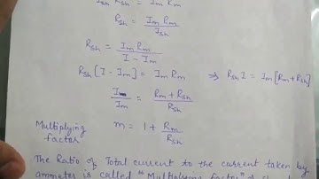 EL:209 Extension of Range of Current by Shunt by Sneh Kumar GPC Ajmer