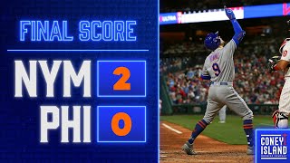 Megill, Mets Shutout Phillies