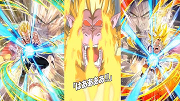 INCREDIBLE!!! NEW SSJ2 GOKU AND VEGETA SUPER ATTACKS & ACTIVE SKILL DBZ DOKKAN BATTLE