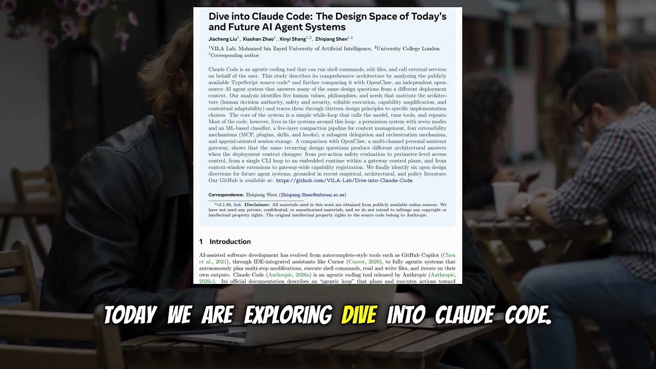Dive into Claude Code: The Design Space of Today's and Future AI Agent ...