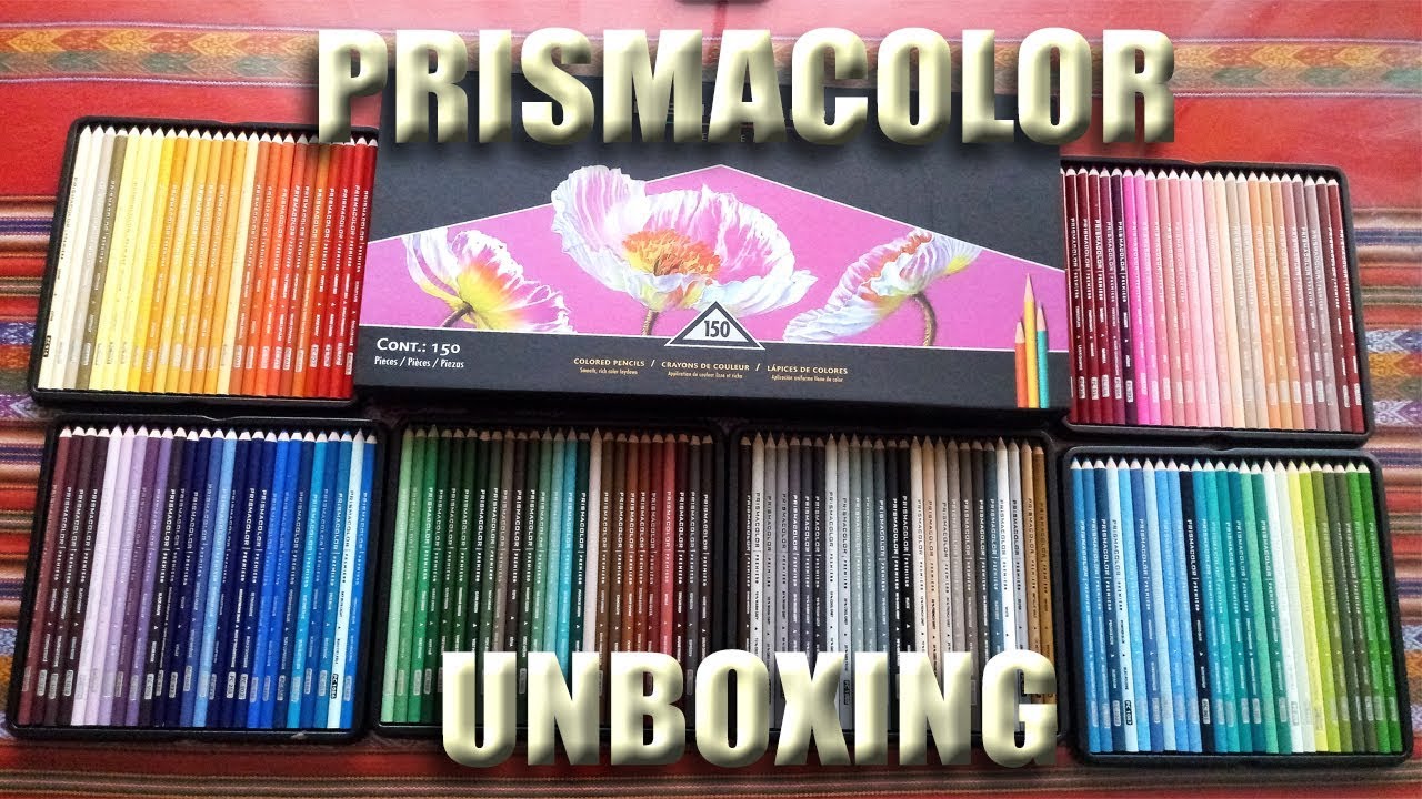 UNBOXING PRISMACOLOR PREMIER 150 LÁPICES