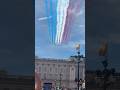 RAF Flypast Over Buckingham Palace 🇬🇧✈️ #buckinghampalace #london #uk #shorts #palaceofwestminster