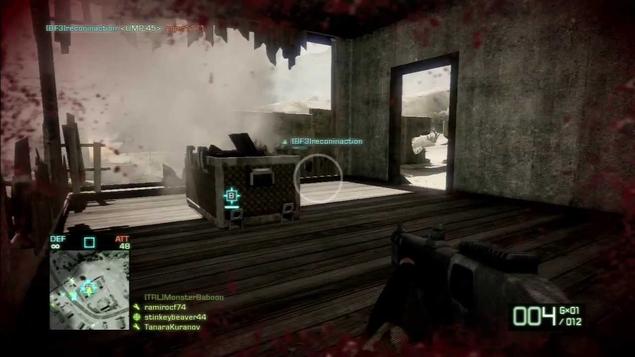 Gamer Mouse - Let's Play Battlefield: Bad Company 2 MP (PS3) - Part 2: Annoying Children