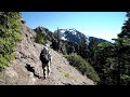 Silent Hiking Heather Park to Lake Angeles | 14 Mile Loop | Olympic National Park | Backpacking WA