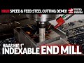 HaasTooling HIE Indexable End Mill at Full Speed - HaasTooling In Action - Haas Automation Inc.