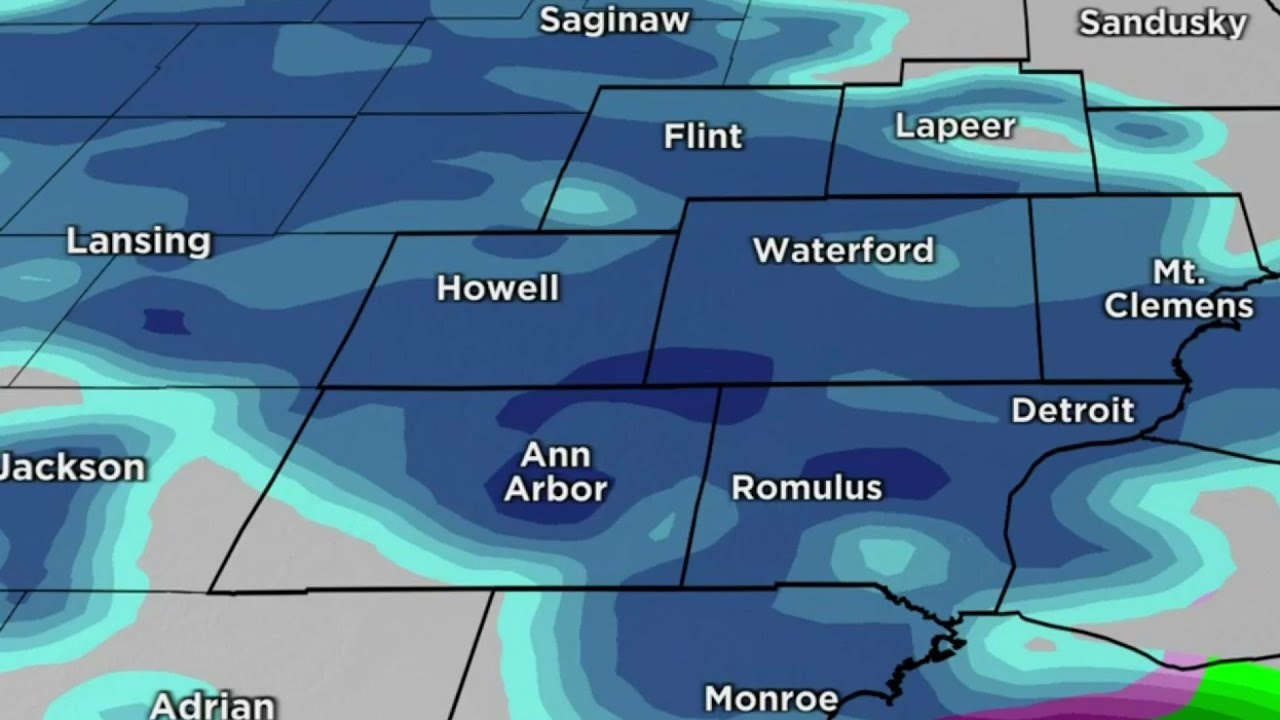 Tracking winter storm that could bring accumulating snow to Metro ...