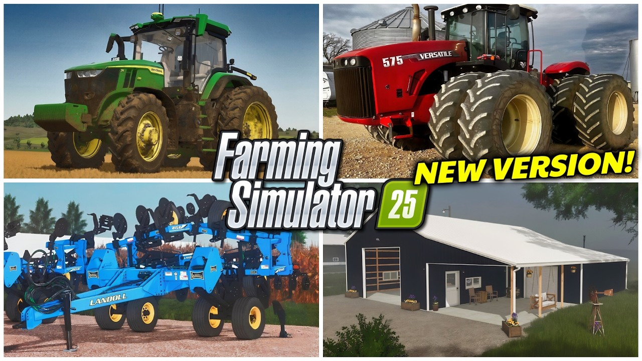 Farm Sim News - 7R US Version, Landoll Ripper, Versatile 575 ...