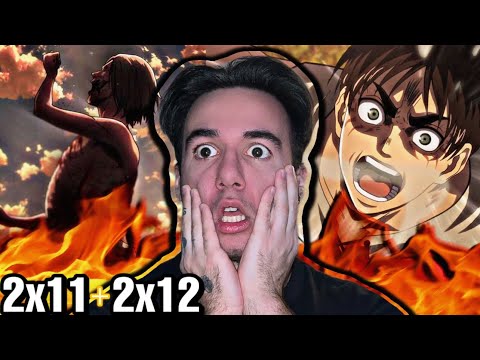 Video ATTACK ON TITAN 2x11 and 2x12 (REACTION) - youtube