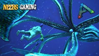 Ark: Survival Evolved - Giant Squid Attack!!! Ark: Survival Evolved - Giant Squid Attack!!!