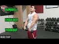 Intense 5 Minute Dumbbell Shoulder Workout
